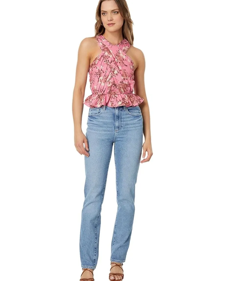 Women line and dot Bloom Top