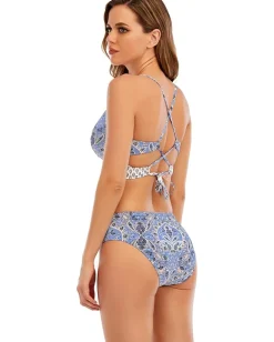 Lucky Brand Blossom Crossover Waist Hipster Multi Best