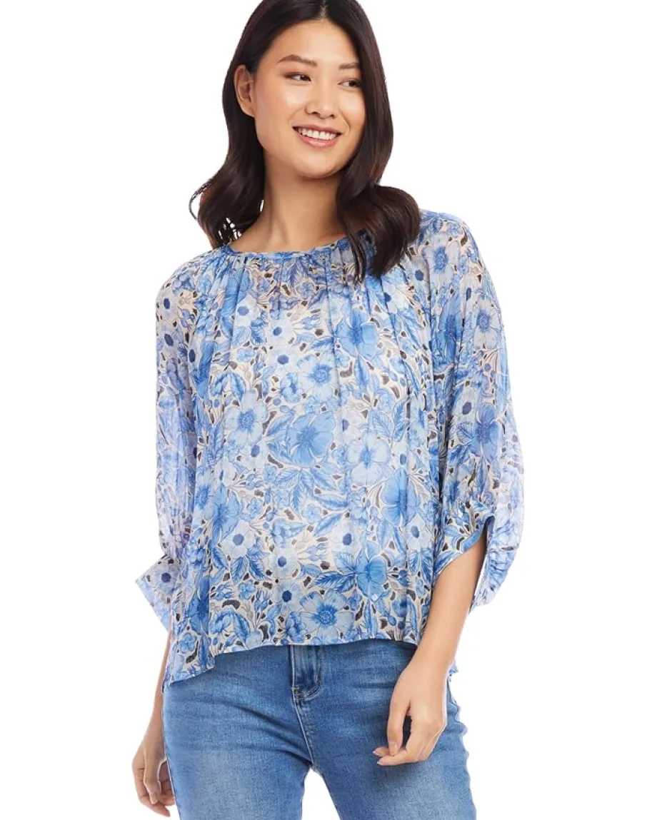 Women Karen Kane Blouson Sleeve Top