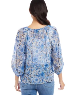 Women Karen Kane Blouson Sleeve Top