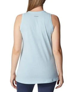 Columbia Bluff Mesa™ Tank Top Spring Blue Heather/Mindful Meditation Graphic Online
