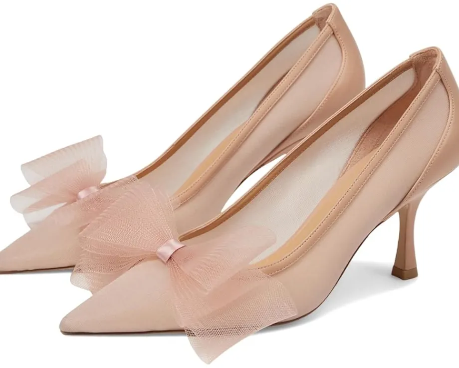 Stuart Weitzman Blushing Bow 75 Pump Ginger Online