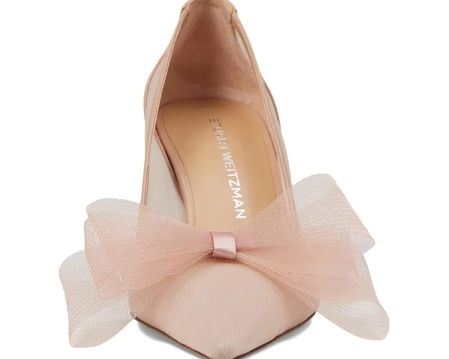 Stuart Weitzman Blushing Bow 75 Pump Ginger Online
