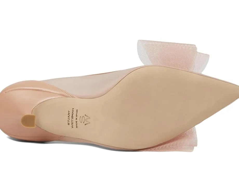Stuart Weitzman Blushing Bow 75 Pump Ginger Online