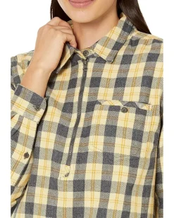 Women Toad&Co Bodie 1/4 Zip Long Sleeve Dress