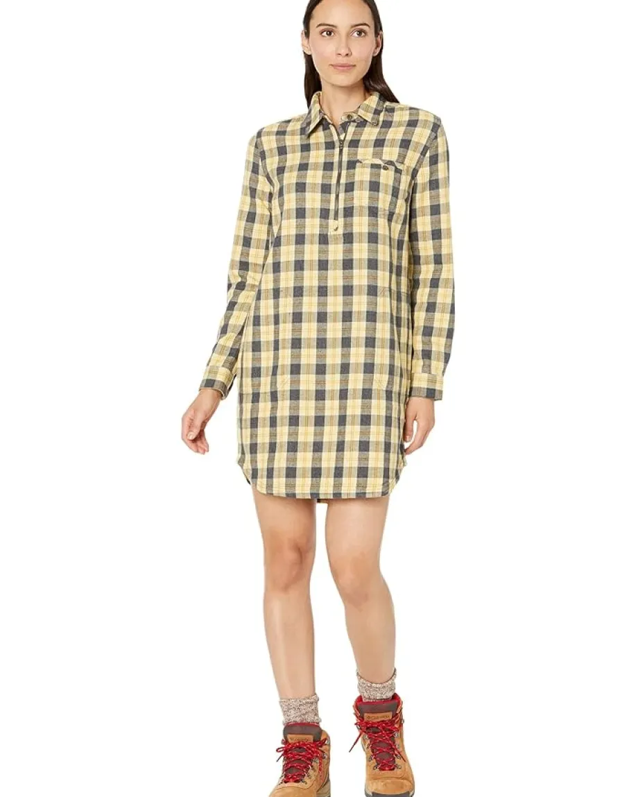 Women Toad&Co Bodie 1/4 Zip Long Sleeve Dress