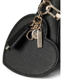 GUESS Bolena Flap Shoulder Bag Black Sale