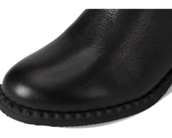 Gentle Souls by Kenneth Cole Bolton Black Leather Hot