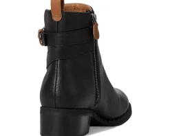 Gentle Souls by Kenneth Cole Bolton Black Leather Hot