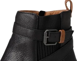 Gentle Souls by Kenneth Cole Bolton Black Leather Hot