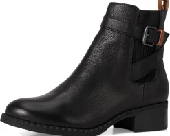 Gentle Souls by Kenneth Cole Bolton Black Leather Hot
