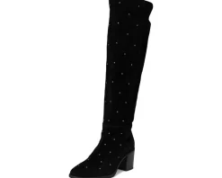 Women Lucky Brand Borah Studded Knee High Boots