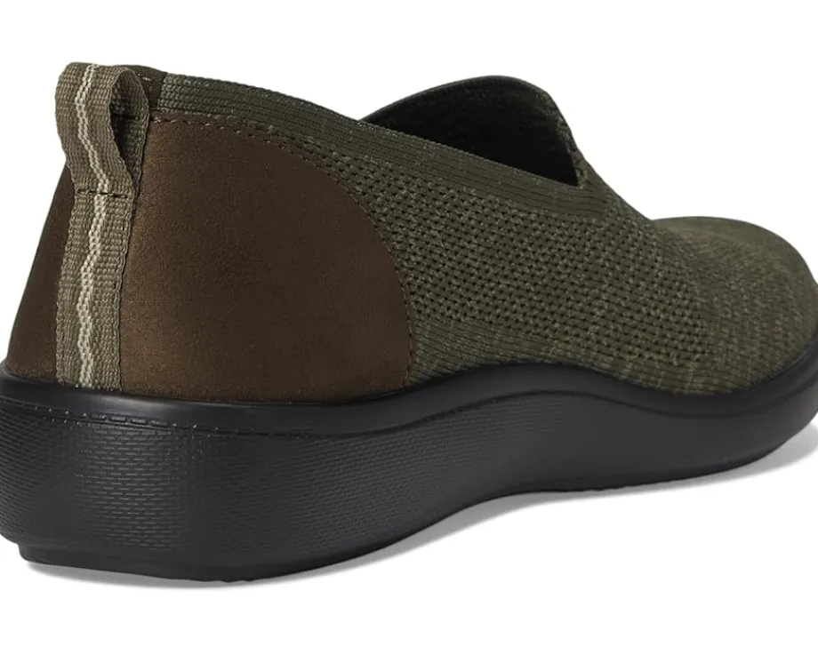 LifeStride Boulevard Slip-On Shoes Army Green/Burnt Olive Hot