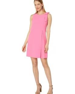 Women Vince Camuto Bow Shoulder Shift Dress
