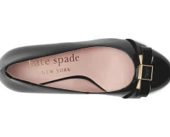 Kate Spade New York Bowdie Wedge Black Outlet