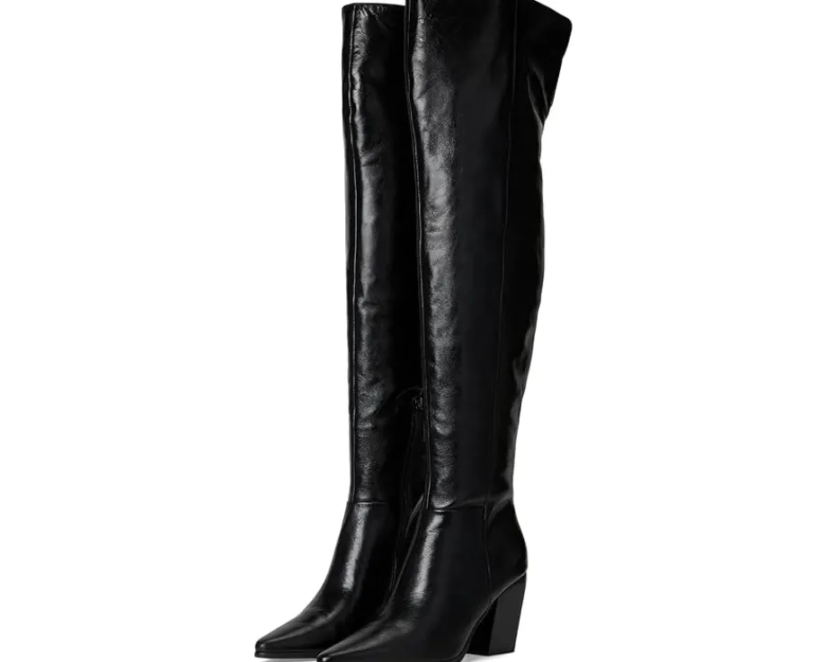 Steve Madden Bramble Black Leather Sale