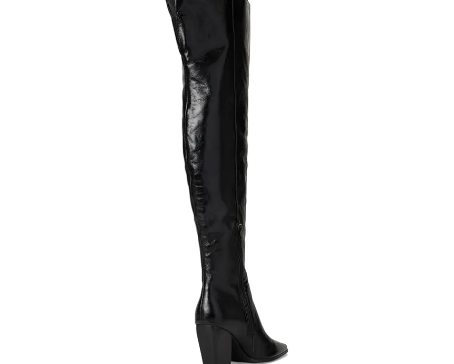 Steve Madden Bramble Black Leather Sale