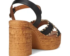 Seychelles Bravo Black/Natural Raffia Best