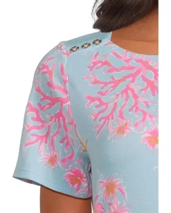 Lilly Pulitzer Bray Upf 50+ Dress Multi Royal Coral Outlet