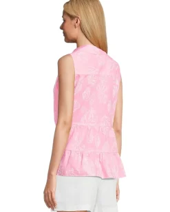 Women Lilly Pulitzer Breah Sleeveless Button D