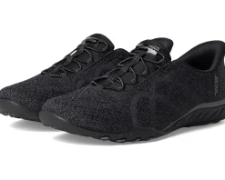 SKECHERS Breathe Easy - Knitty Waves Hands Free Slip-Ins Black Outlet