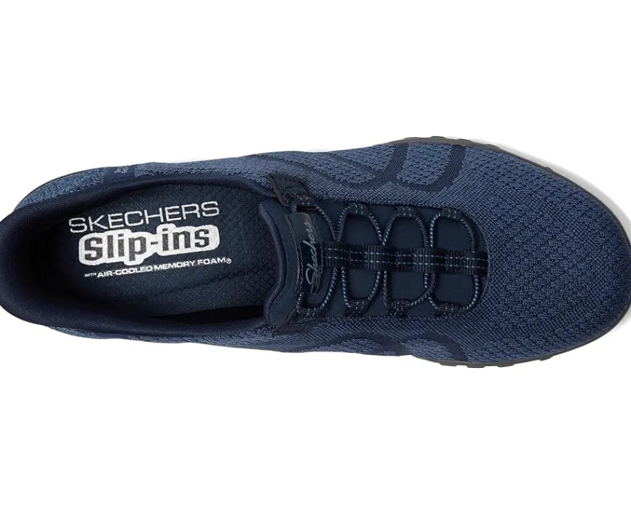 Women SKECHERS Breathe Easy - Knitty Waves Hands Free Slip-Ins