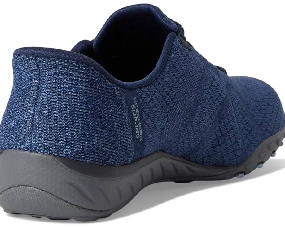 Women SKECHERS Breathe Easy - Knitty Waves Hands Free Slip-Ins