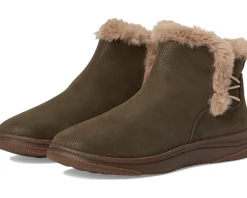 Clarks Breeze Fur Dark Olive Combi Textile Online