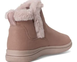 Clarks Breeze Fur Mauve Combi Textile Hot