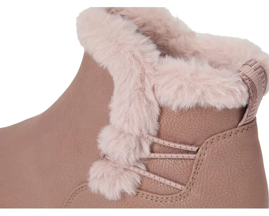 Clarks Breeze Fur Mauve Combi Textile Hot