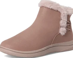 Clarks Breeze Fur Mauve Combi Textile Hot
