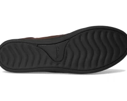 Clarks Breeze Path Dark Brown Textile Sale