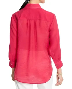 NIC+ZOE Breeze Shirt Daiquiri Hot