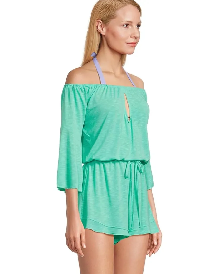 Women BECCA Breezy Basics Off The Shoulder Romper