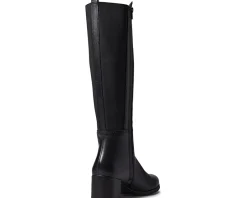 Naturalizer Brent Weatherproof Knee High Boot Black Leather Sale