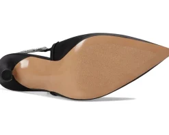 Steve Madden Bri Black Satin New