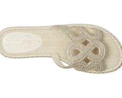 Women Jessica Simpson Bria Flat Woven Sandals