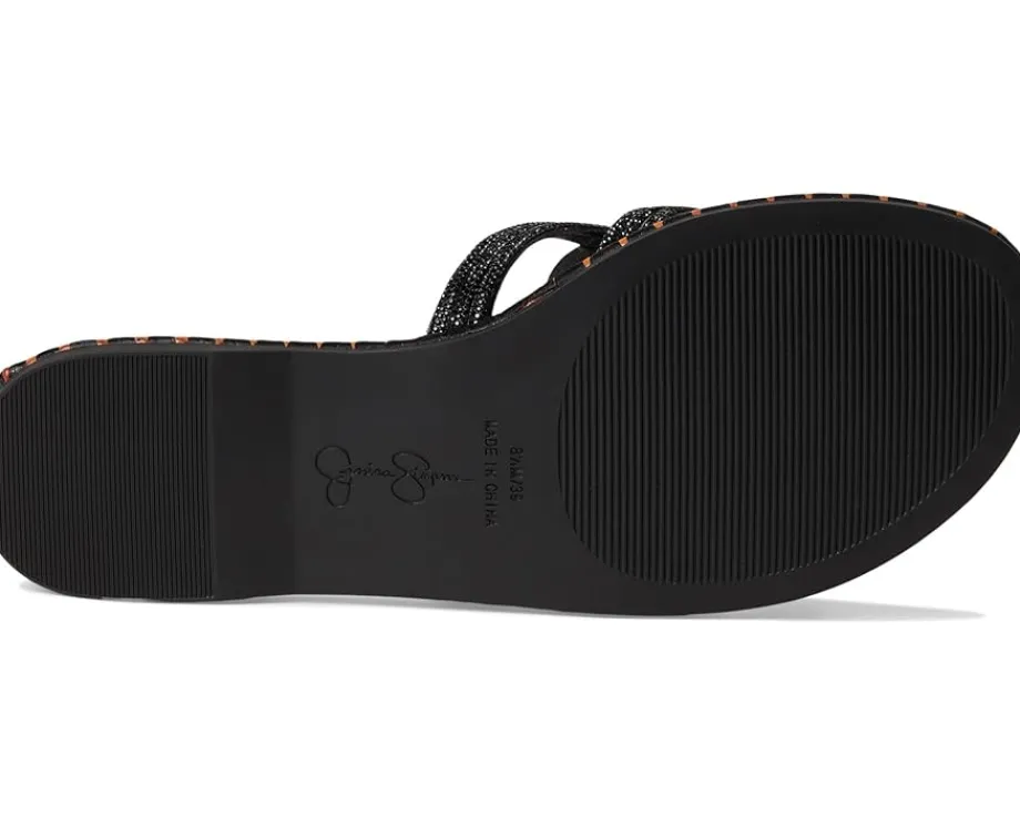 Women Jessica Simpson Bria Flat Woven Sandals