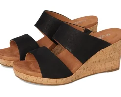 Rockport Briah II Slide Black Leather