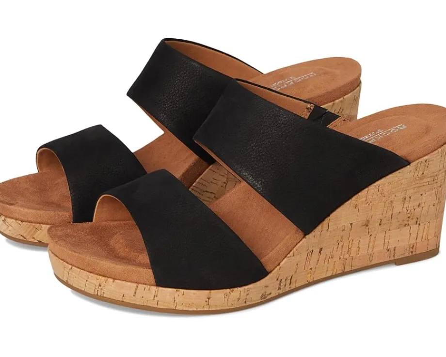 Rockport Briah II Slide Black Leather