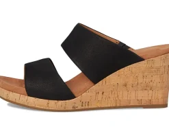 Rockport Briah II Slide Black Leather