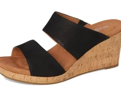 Rockport Briah II Slide Black Leather