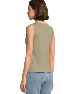 Women Madewell Brightside High V Tank