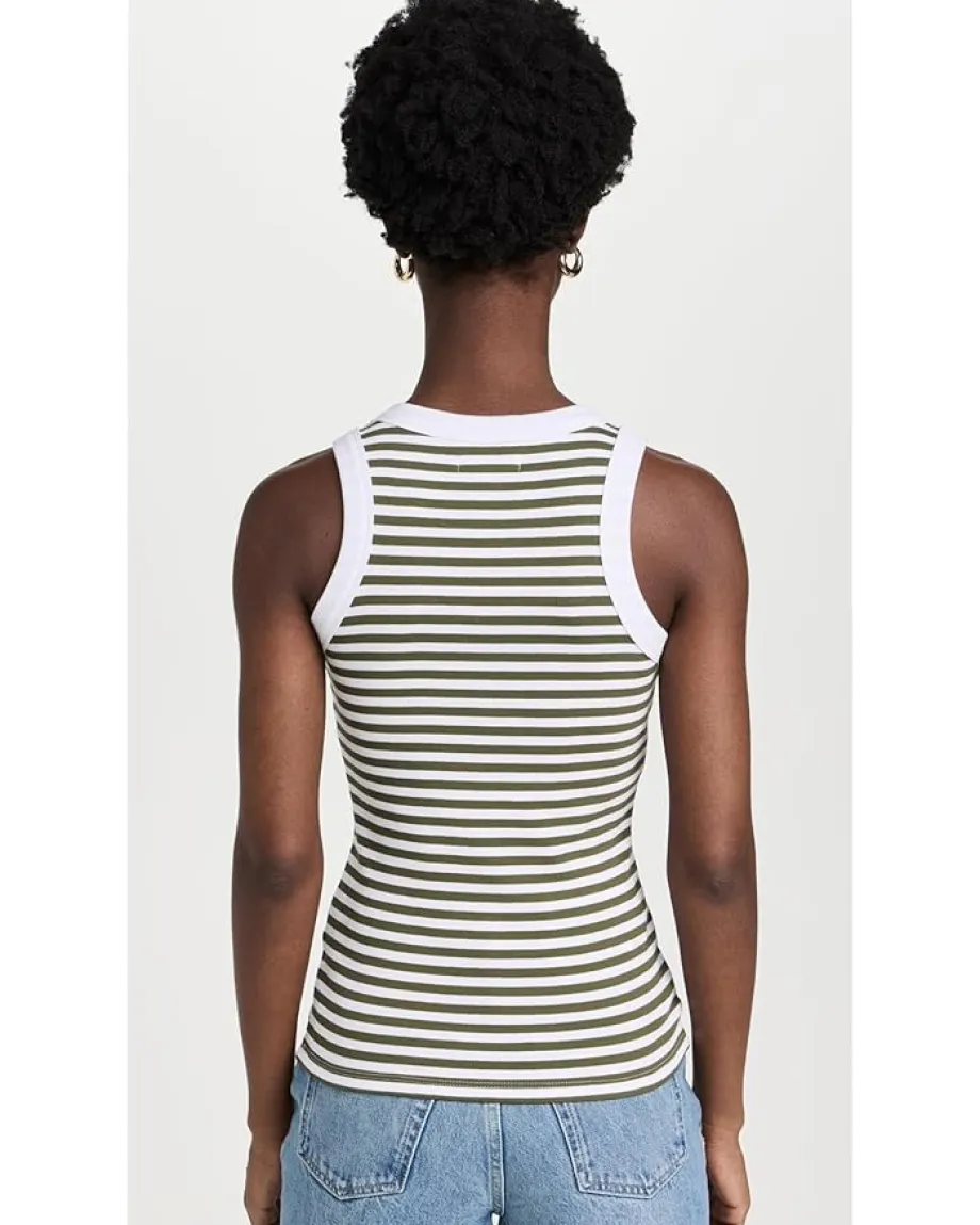 Madewell Brightside Tank Loden New