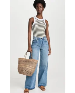 Madewell Brightside Tank Loden New