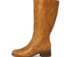 LifeStride Brinley Honey Tan Wide Calf Hot