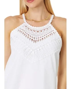 Women Lilly Pulitzer Britt Cotton Halter Top