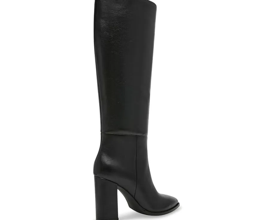 Steve Madden Brittan Black Leather Hot