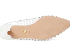 Veronica Beard Britte Coconut White Leather Online