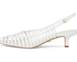 Veronica Beard Britte Coconut White Leather Online